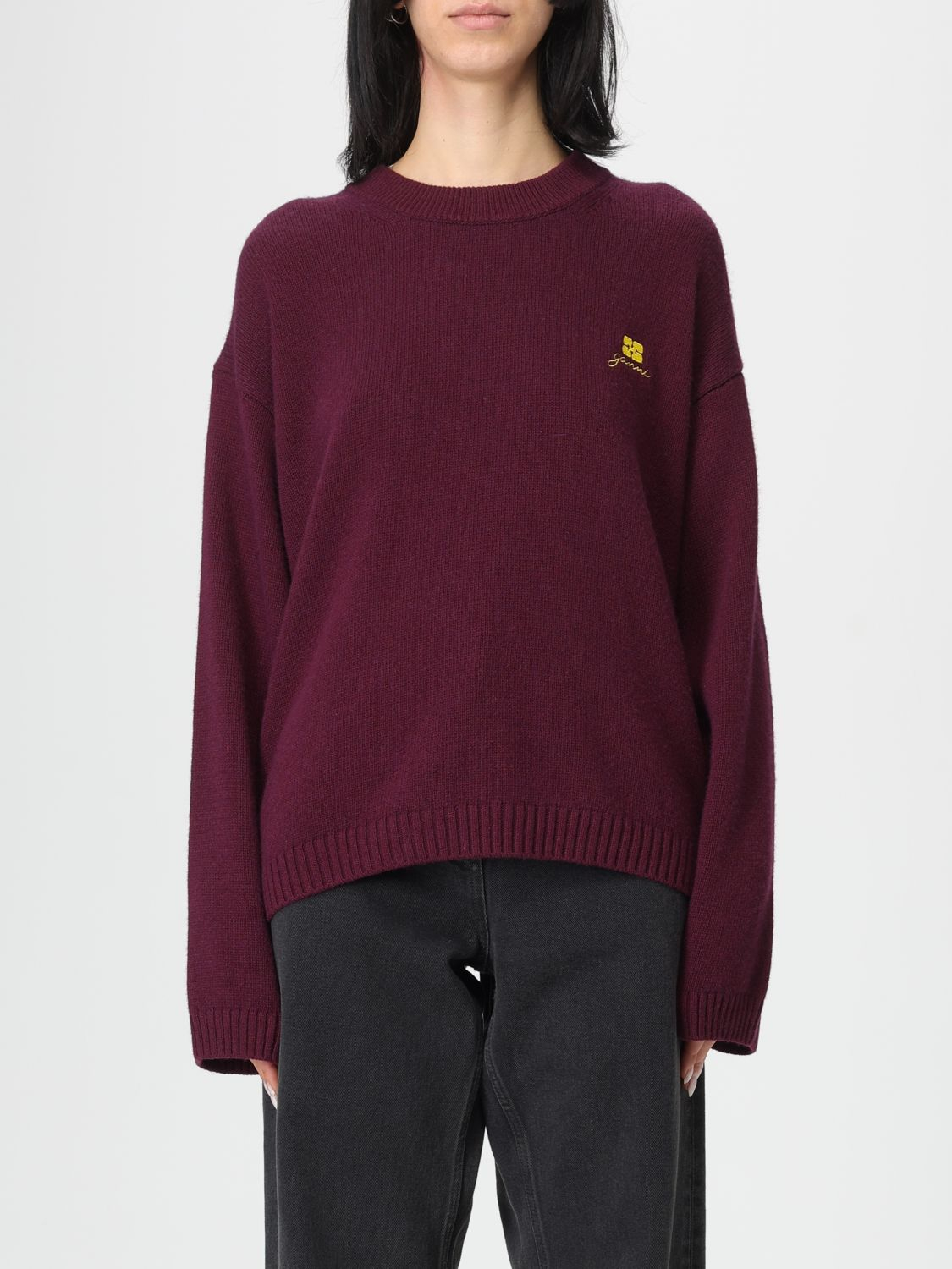 [GANNI] Knitwear FW25 K2631 436