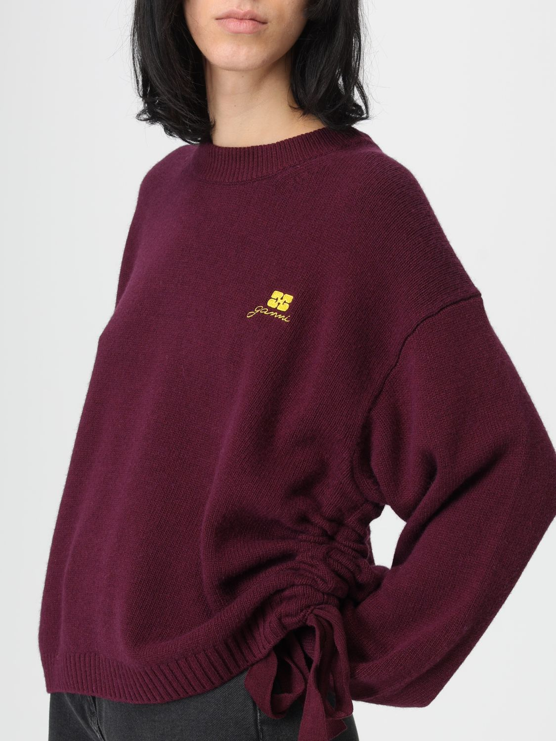 [GANNI] Knitwear FW25 K2631 436