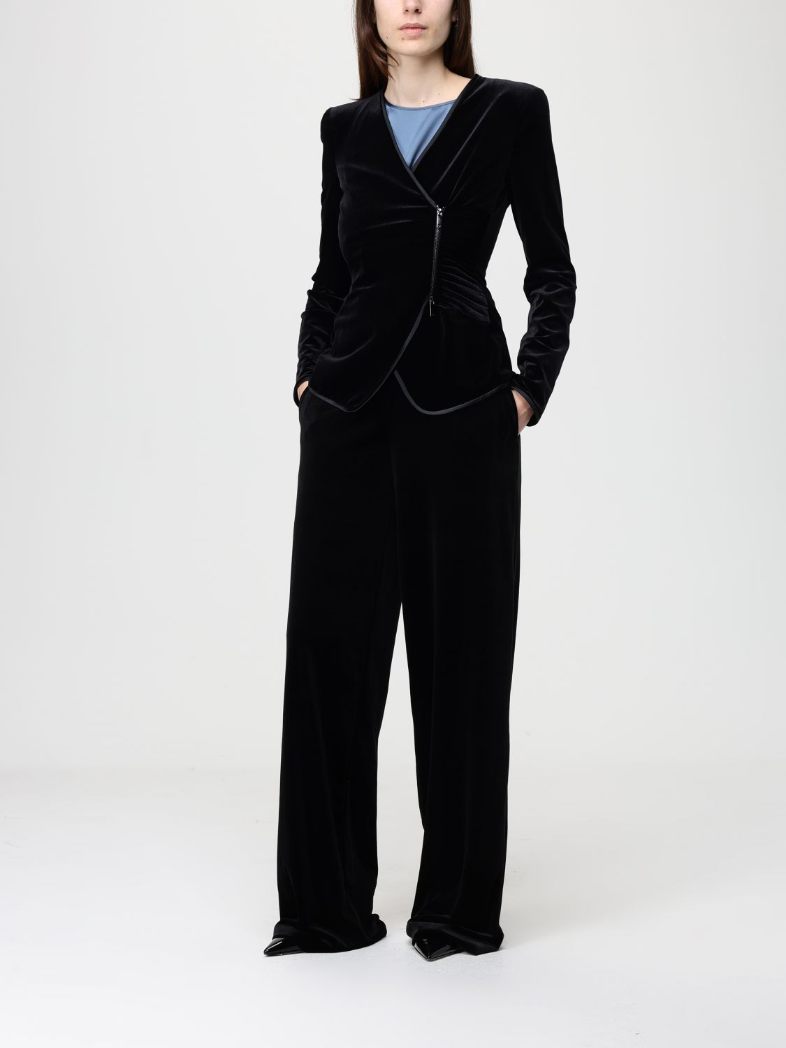 [Emporio Armani] Trousers FW25 EW003406AF14011 UC001