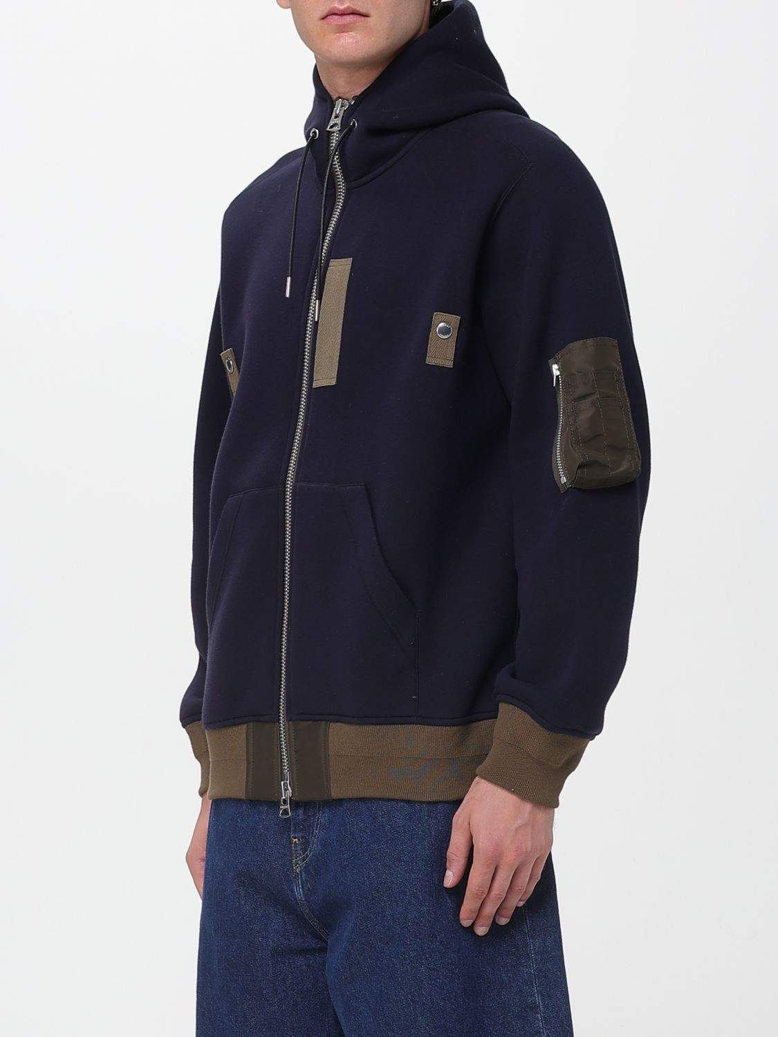 [Sacai] Bomber Jacket FW25 2503788M 233