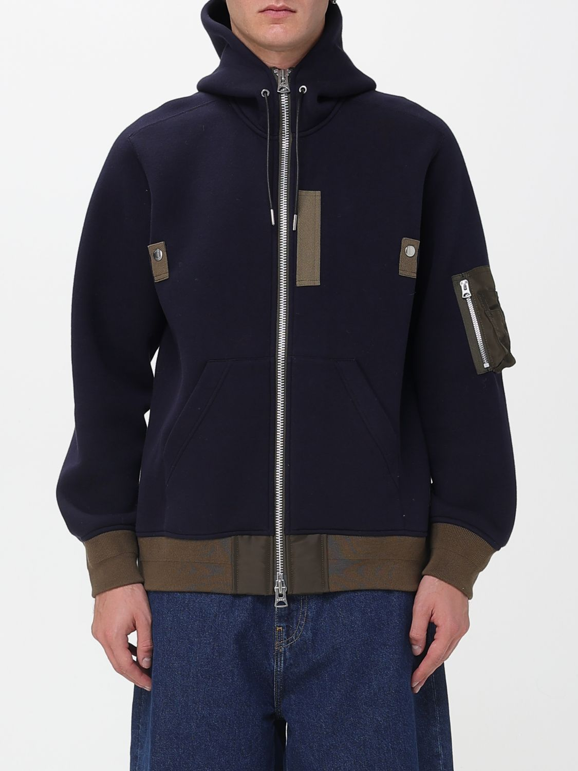 [Sacai] Bomber Jacket FW25 2503788M 233
