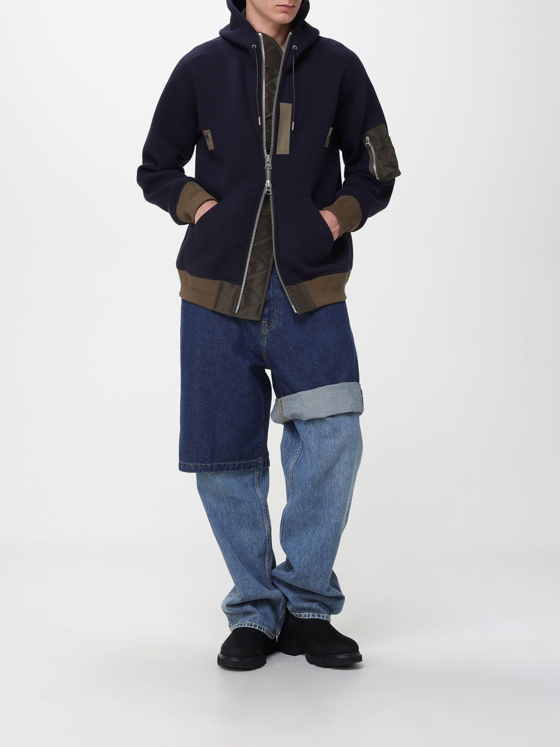 [Sacai] Bomber Jacket FW25 2503788M 233