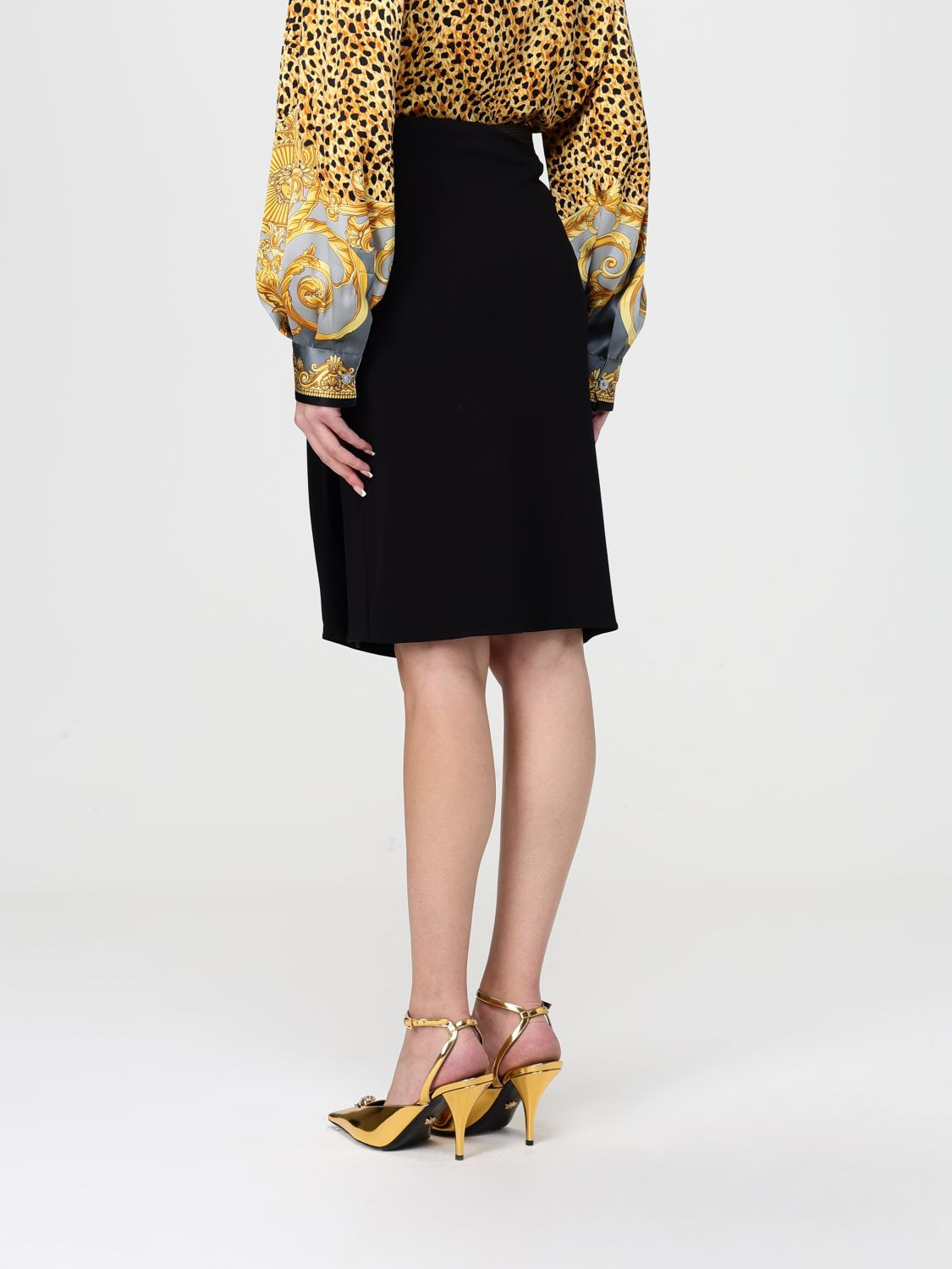 [Versace] Midi skirt FW25 1021989 1A14475 1B000