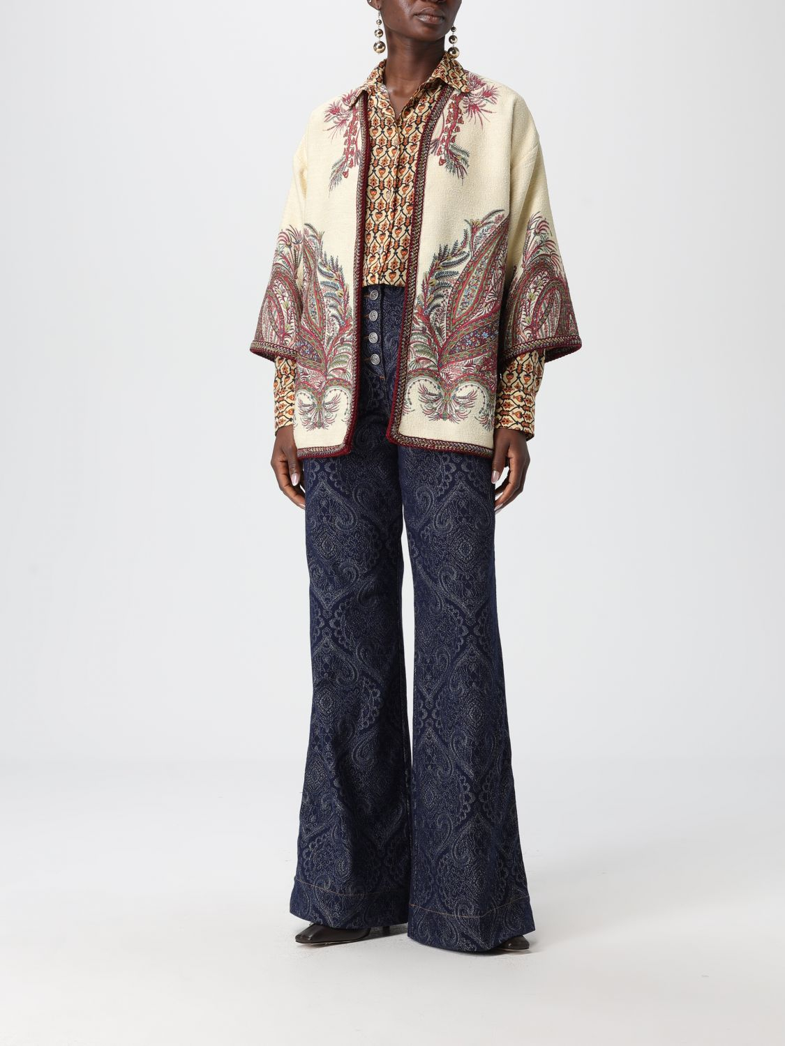 [Etro] Shirts Long Sleeve FW25 WRIA001399SA1J5 X0823