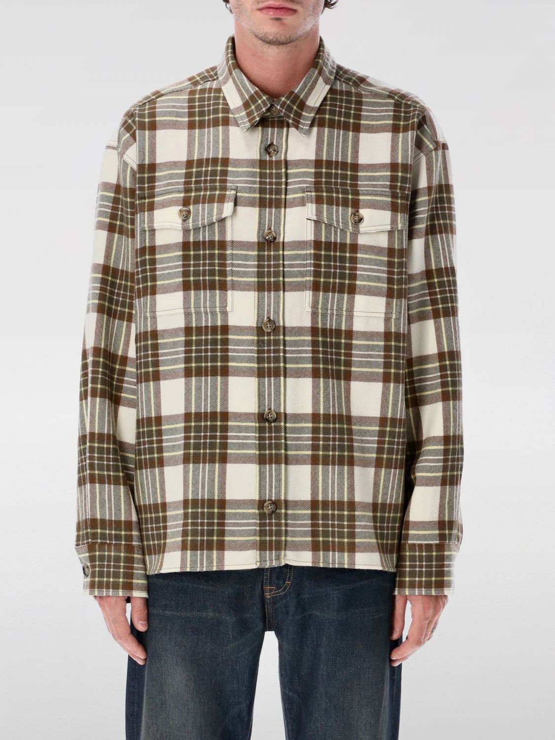 [Ami Paris] Shirts Long Sleeve FW25 USH771WV00942 186