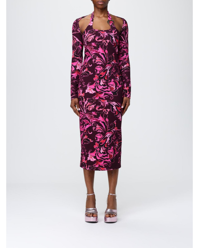 [VERSACE JEANS COUTURE] Long sleeve dress FW25 79HAO972JS518 317