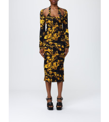 [VERSACE JEANS COUTURE] Long sleeve dress FW25 79HAO972JS518 G89