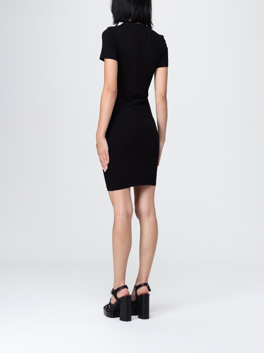 [VERSACE JEANS COUTURE] Short sleeve dress FW25 79HAOT00CJ03T G89
