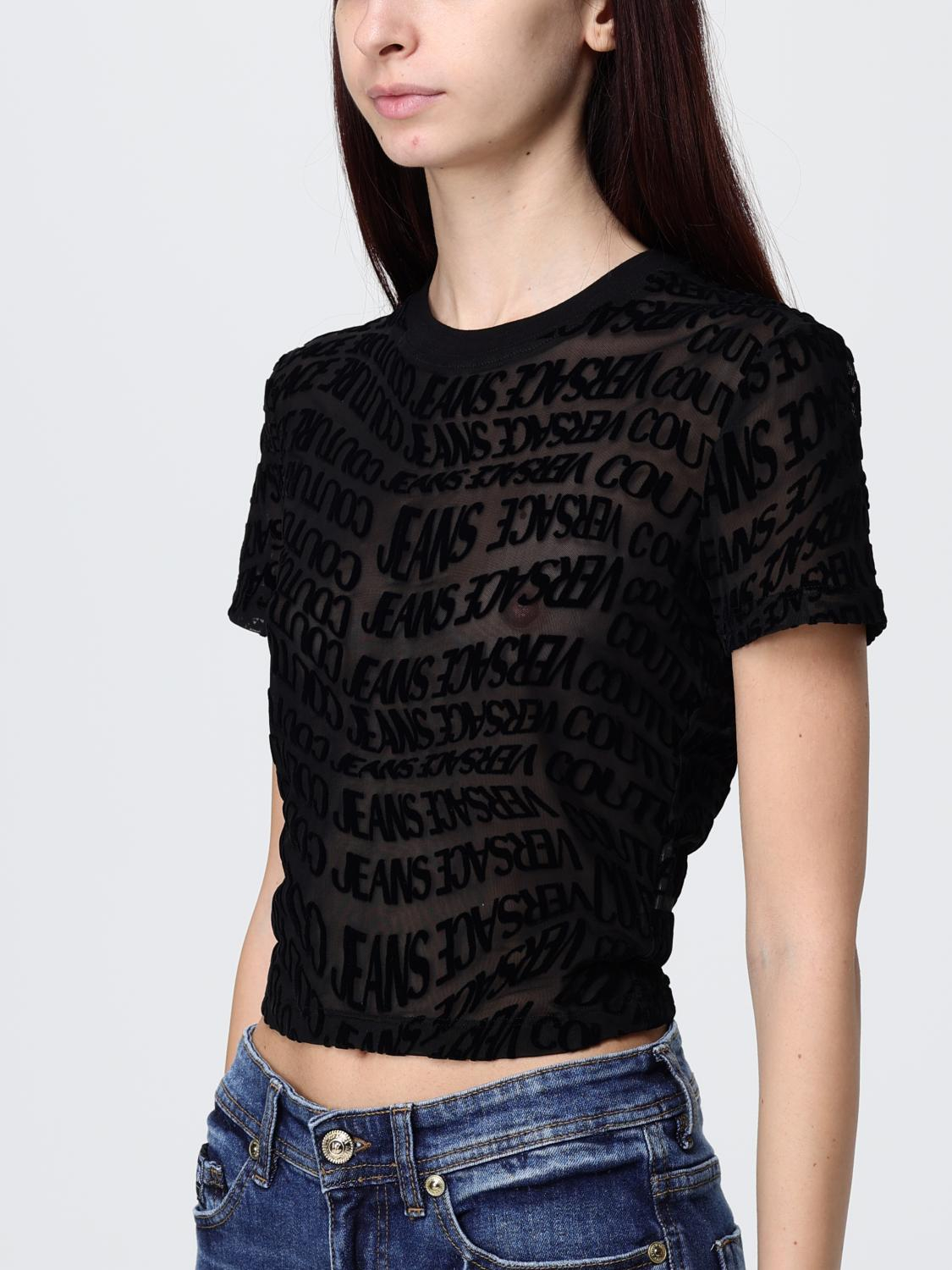 [VERSACE JEANS COUTURE] T-shirts Short Sleeve FW25 79HAH602JS490 899