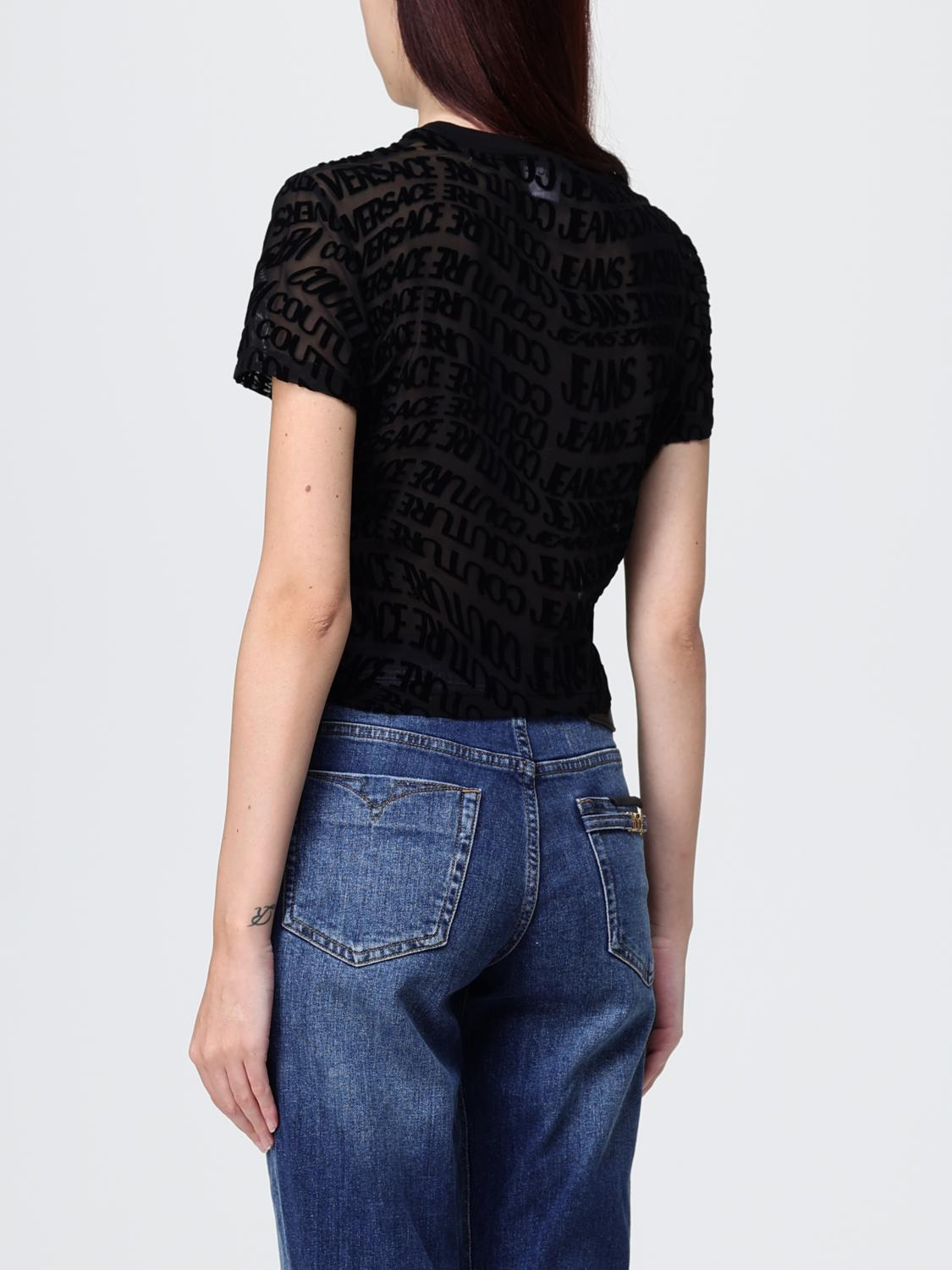 [VERSACE JEANS COUTURE] T-shirts Short Sleeve FW25 79HAH602JS490 899