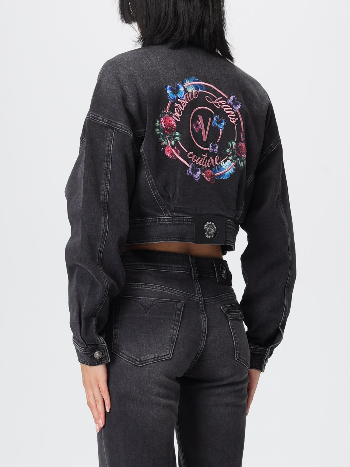 [VERSACE JEANS COUTURE] Denim Jacket FW25 79HAS403CDWRC 909