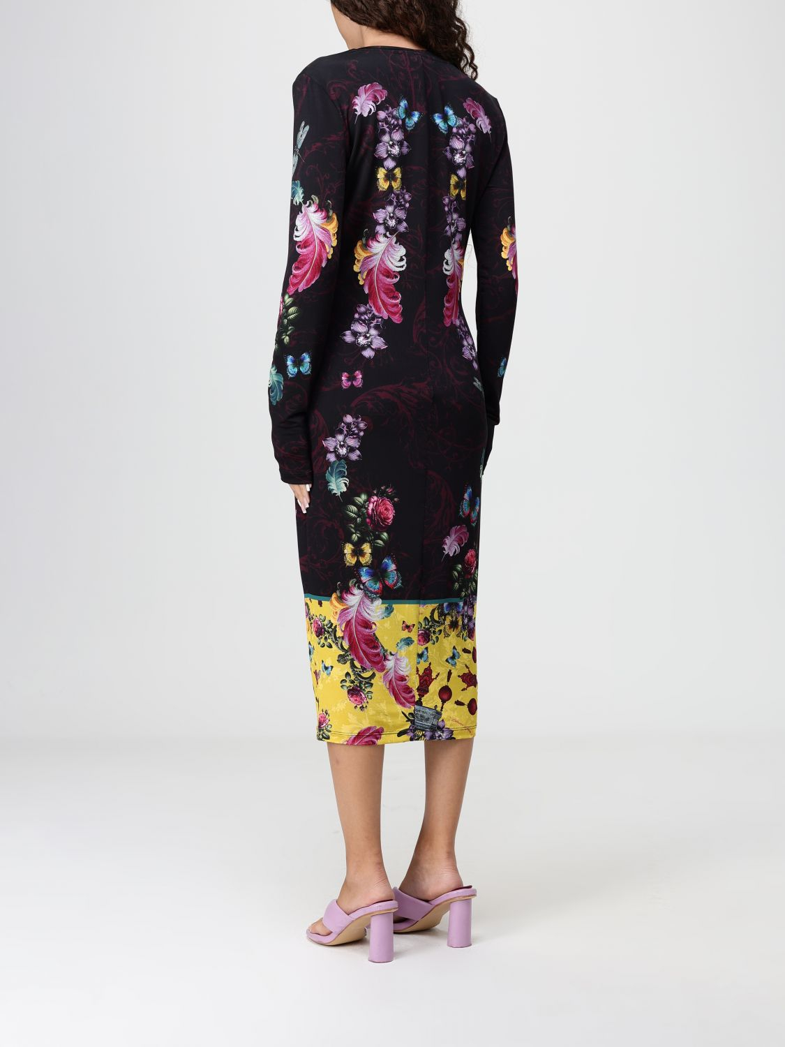 [VERSACE JEANS COUTURE] Long sleeve dress FW25 79HAO9P0JS491 U39