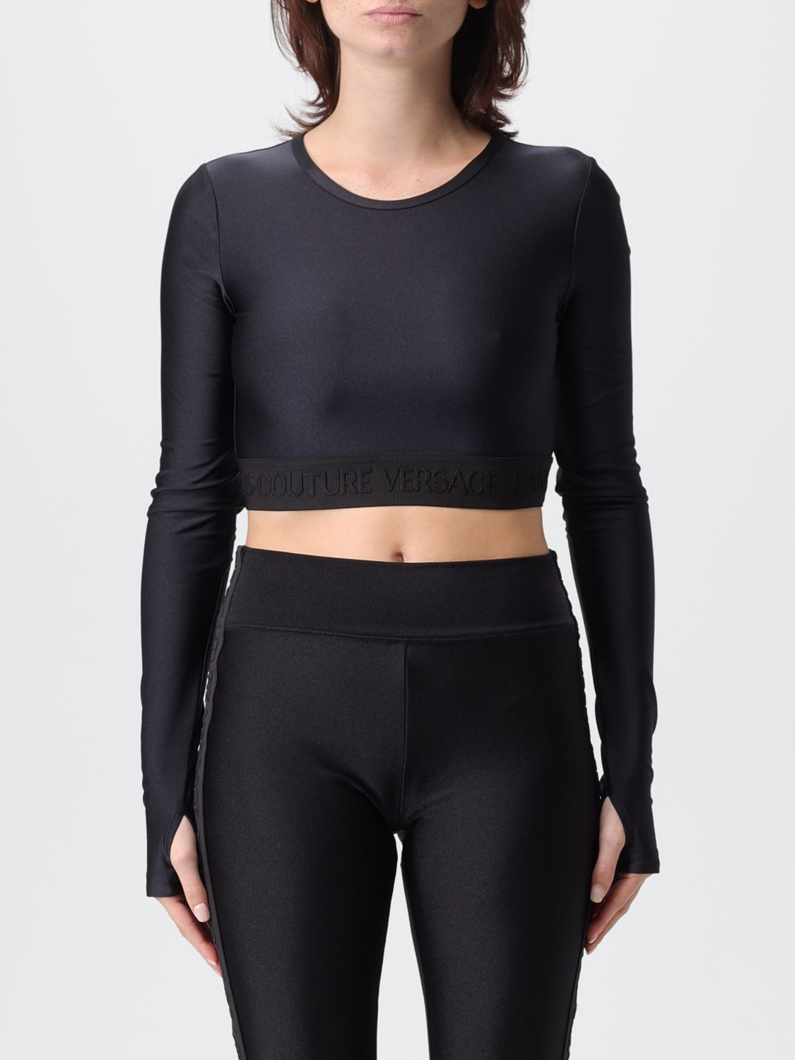 [VERSACE JEANS COUTURE] T-shirts Long Sleeve FW25 79HAH218N0008 899