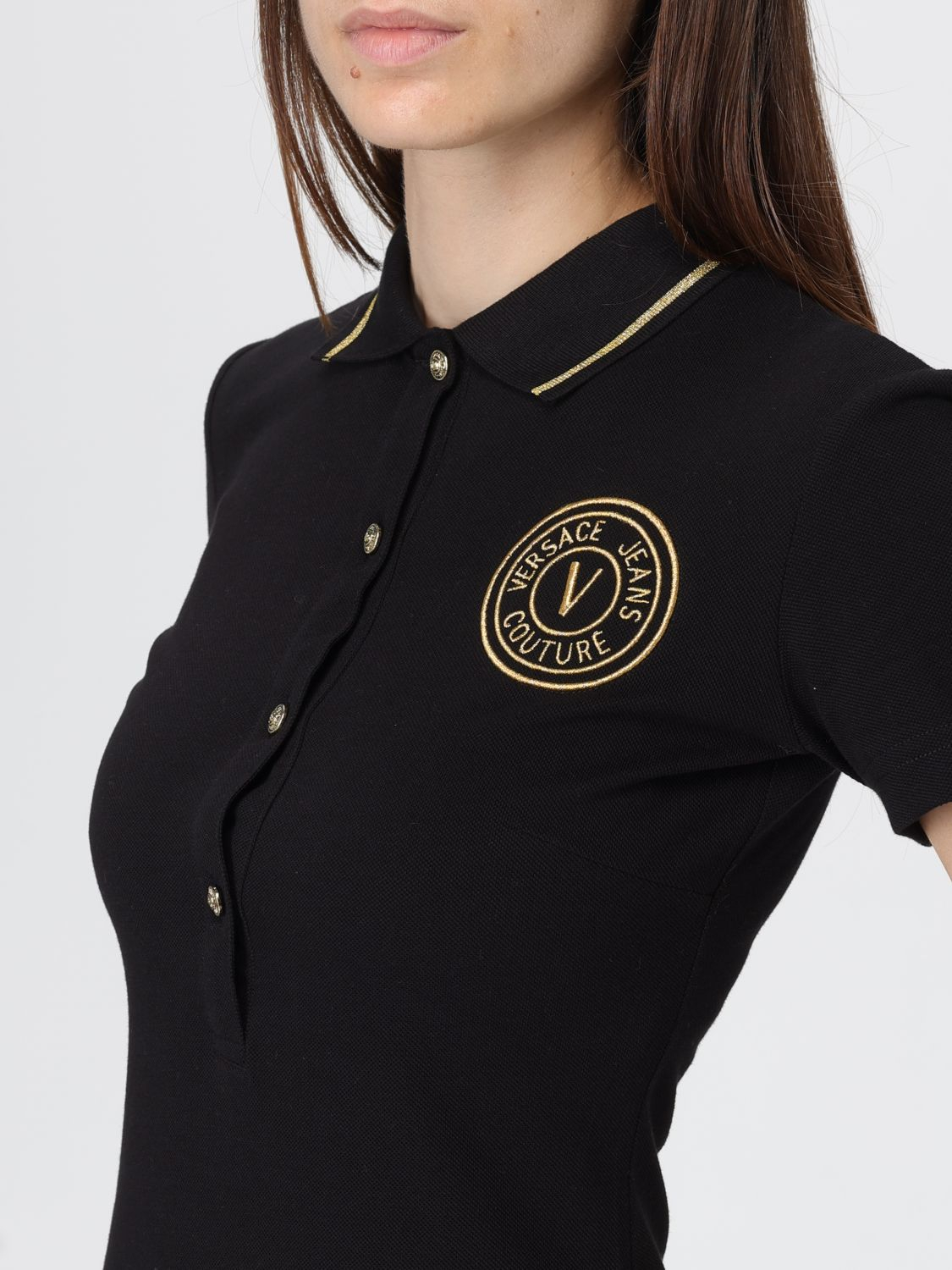 [VERSACE JEANS COUTURE] Sleeveless dress FW25 79HAOT01CJ01T G89