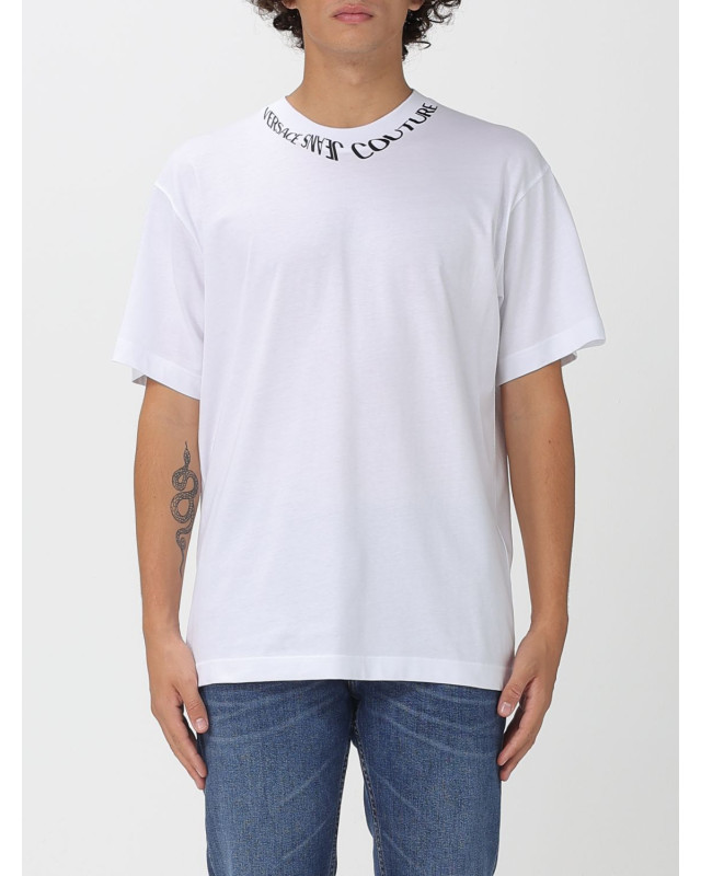 [VERSACE JEANS COUTURE] T-shirts Short Sleeve FW25 79GAHP03CJ01P 003