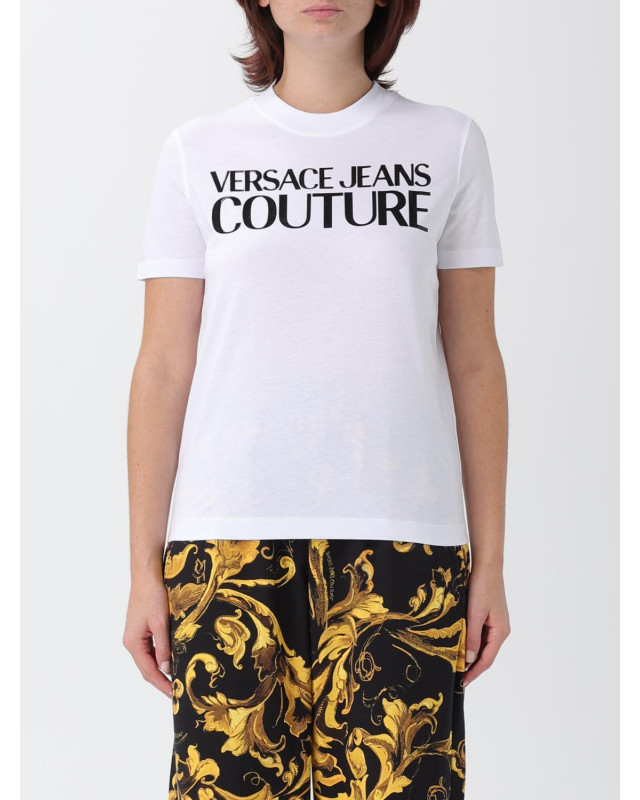 [VERSACE JEANS COUTURE] T-shirts Short Sleeve FW25 79HAHE05CJ00E 003