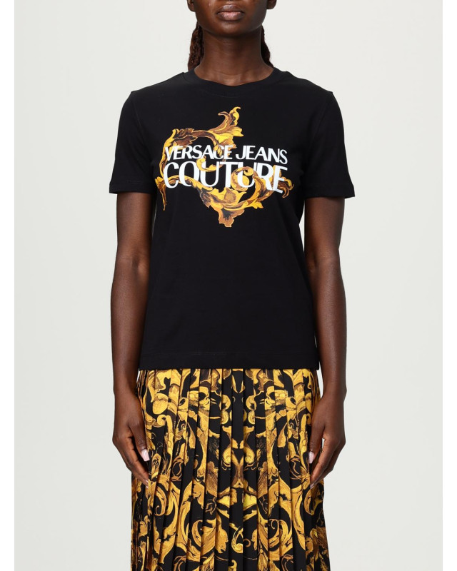 [VERSACE JEANS COUTURE] T-shirts Short Sleeve FW25 79HAHE06CJ00E G89