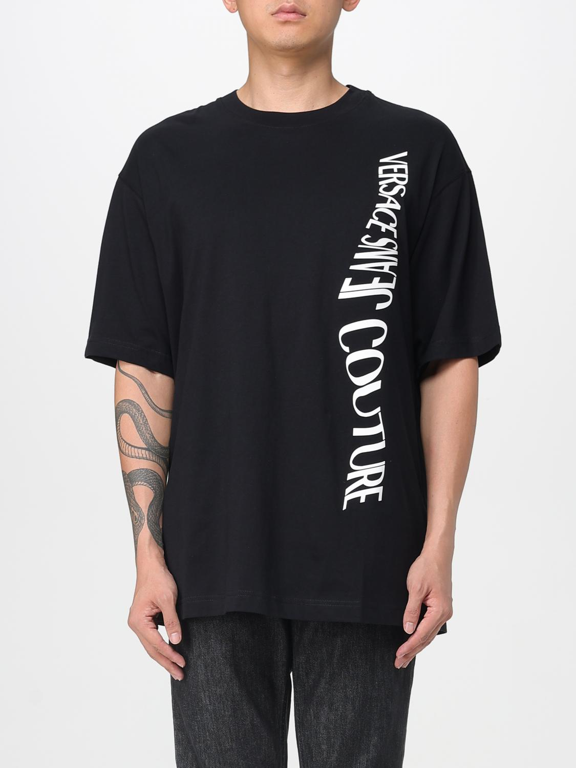 [VERSACE JEANS COUTURE] T-shirts Short Sleeve FW25 79GAHP04CJ01P 899