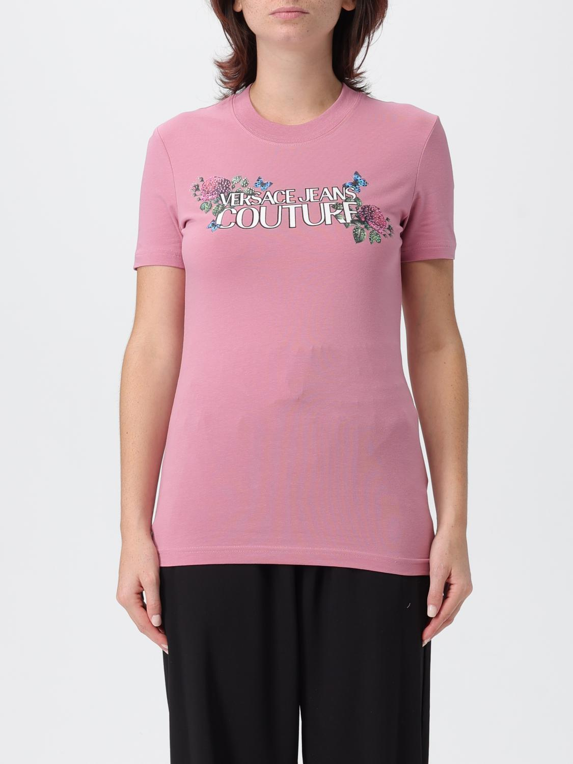 [VERSACE JEANS COUTURE] T-shirts Short Sleeve FW25 79HAHB00CJB01 459