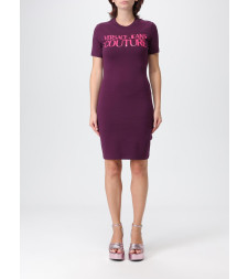[VERSACE JEANS COUTURE] Short sleeve dress FW25 79HAOE05CJ02E 317