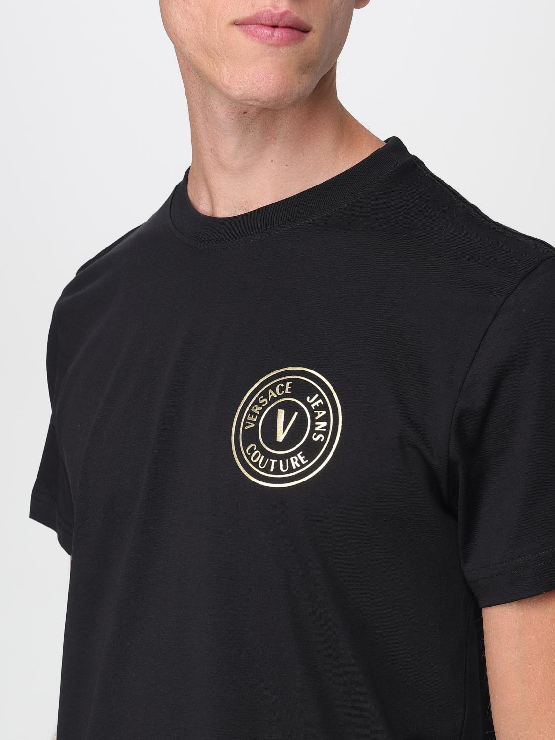 [VERSACE JEANS COUTURE] T-shirts Short Sleeve FW25 79GAHT00CJ00T G89