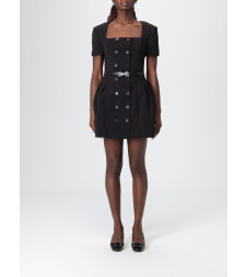 [Self-portrait] Short sleeve dress FW25 AW25082SB BLACK