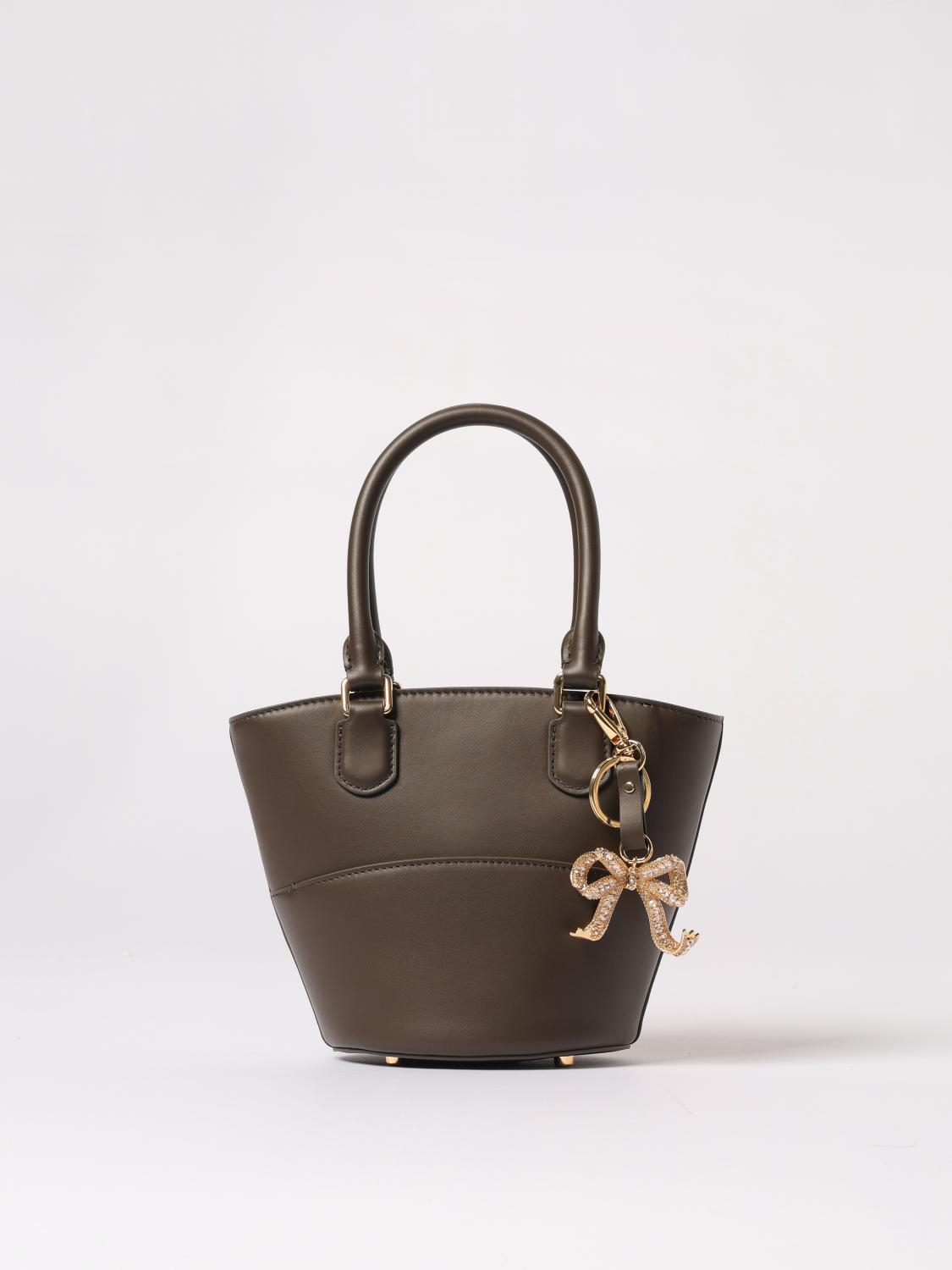 [Self-portrait] Tote bag FW25 PF25314ABR BROWN
