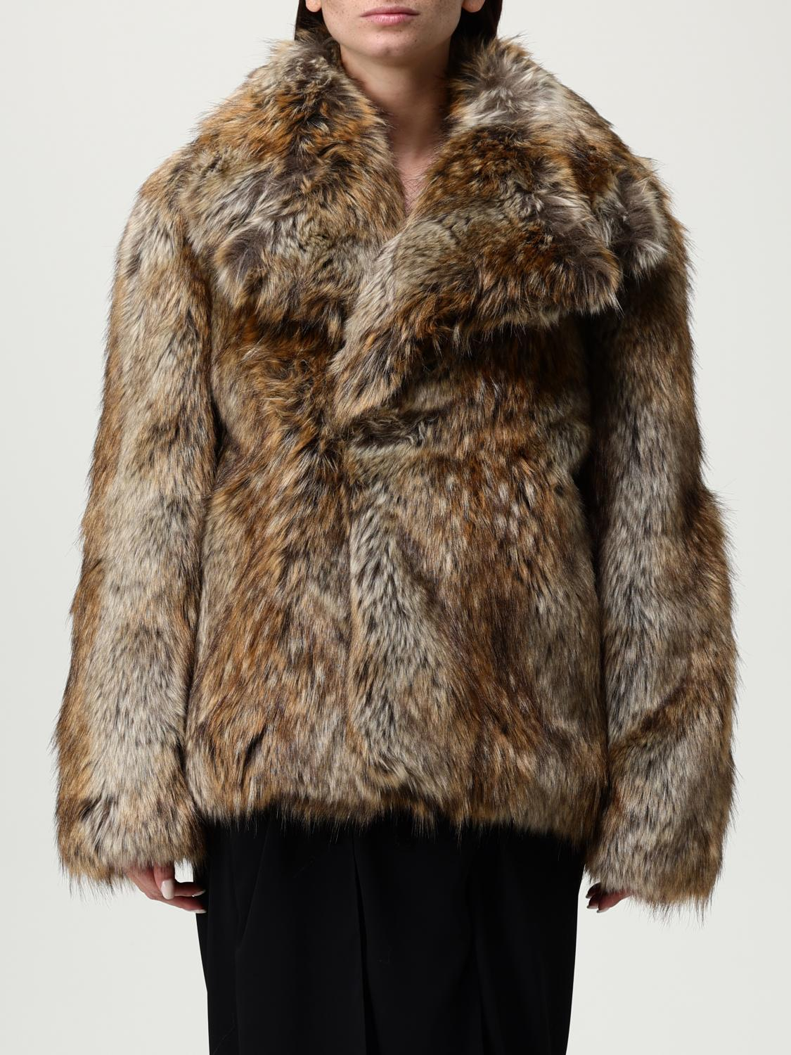 [MM6 Maison Margiela] Fur Jacket FW25 S52AM0326M35464 001F
