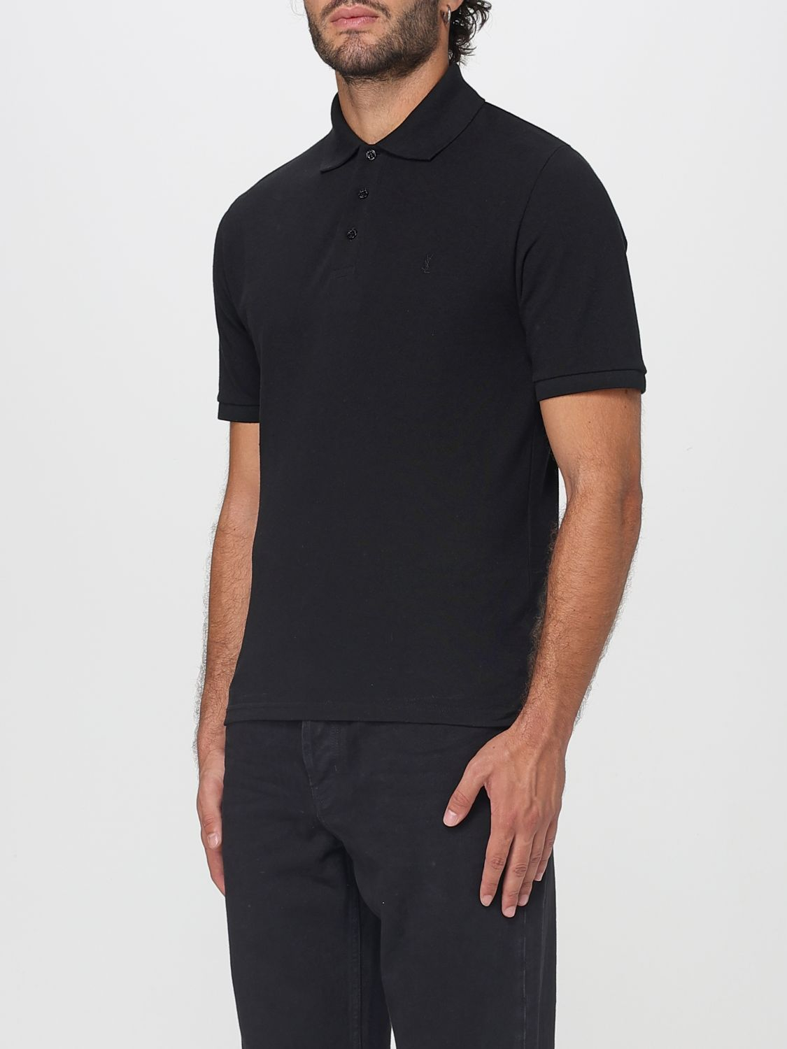 [Saint Laurent] T-shirts Short Sleeve SS26 844845Y37HC 1000