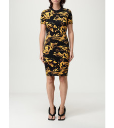 [VERSACE JEANS COUTURE] Short sleeve dress FW25 79HAO939JS504 G89