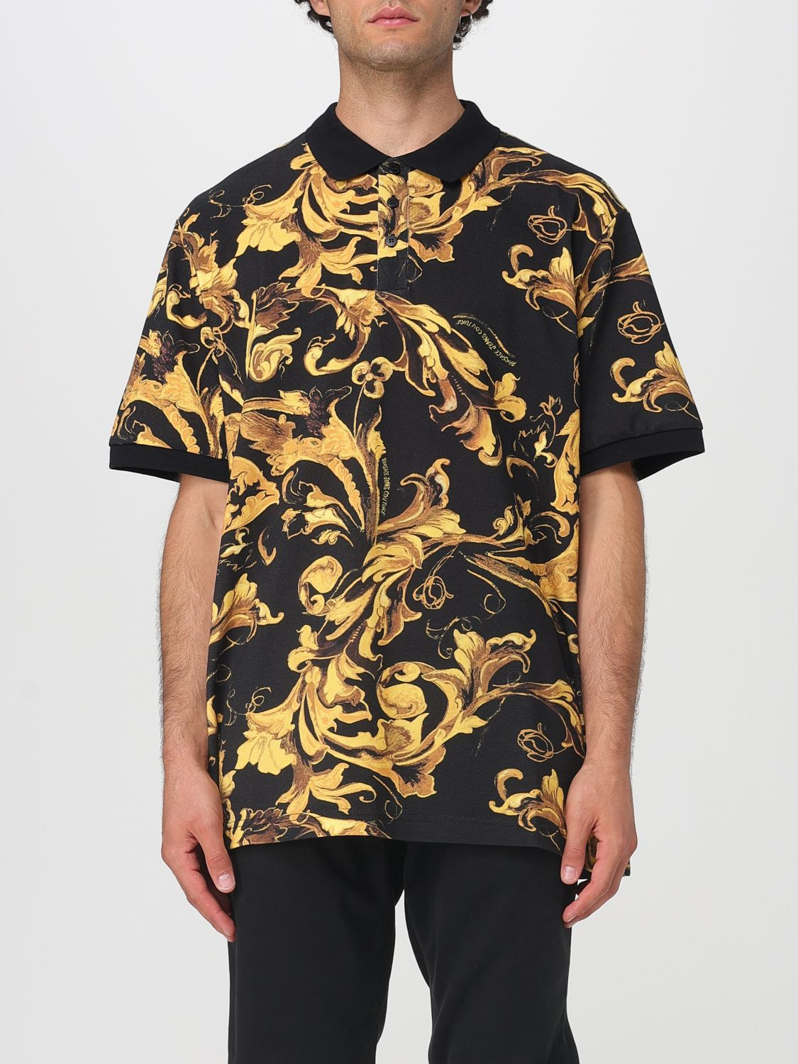 [VERSACE JEANS COUTURE] T-shirts Short Sleeve FW25 79GAG6S0JS514 G89