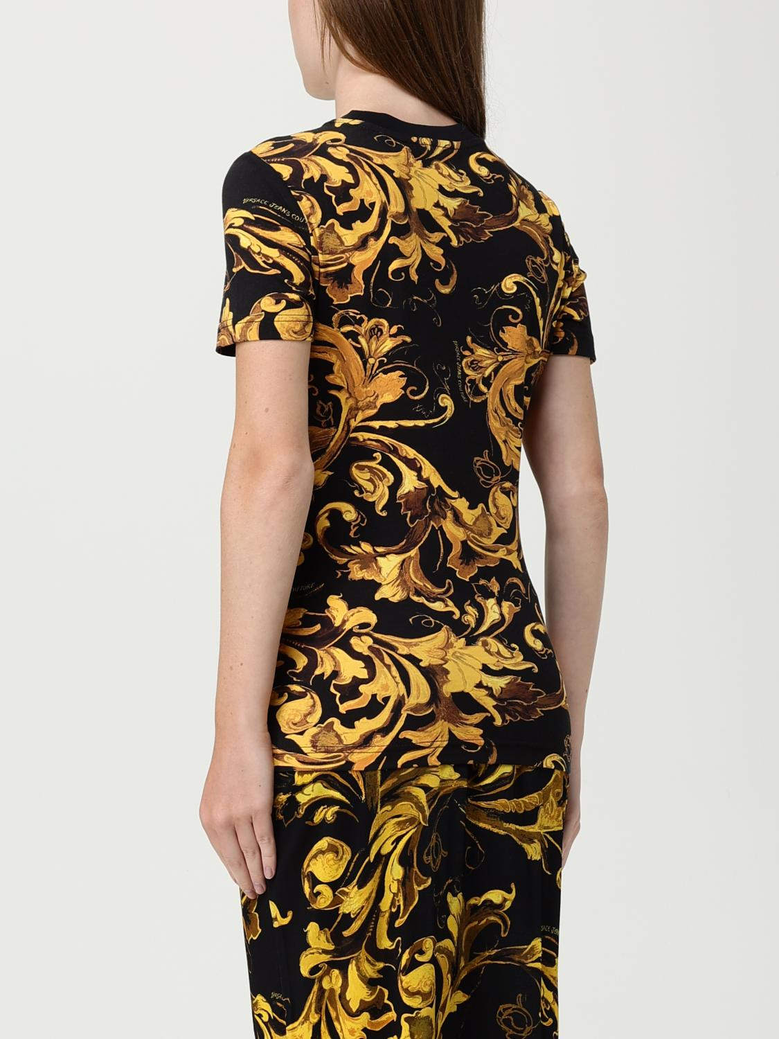 [VERSACE JEANS COUTURE] T-shirts Short Sleeve FW25 79HAH608JS504 G89