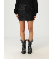 [Isabel Marant Etoile] Mini skirt FW25 JU0363FAC3B01E 01BK
