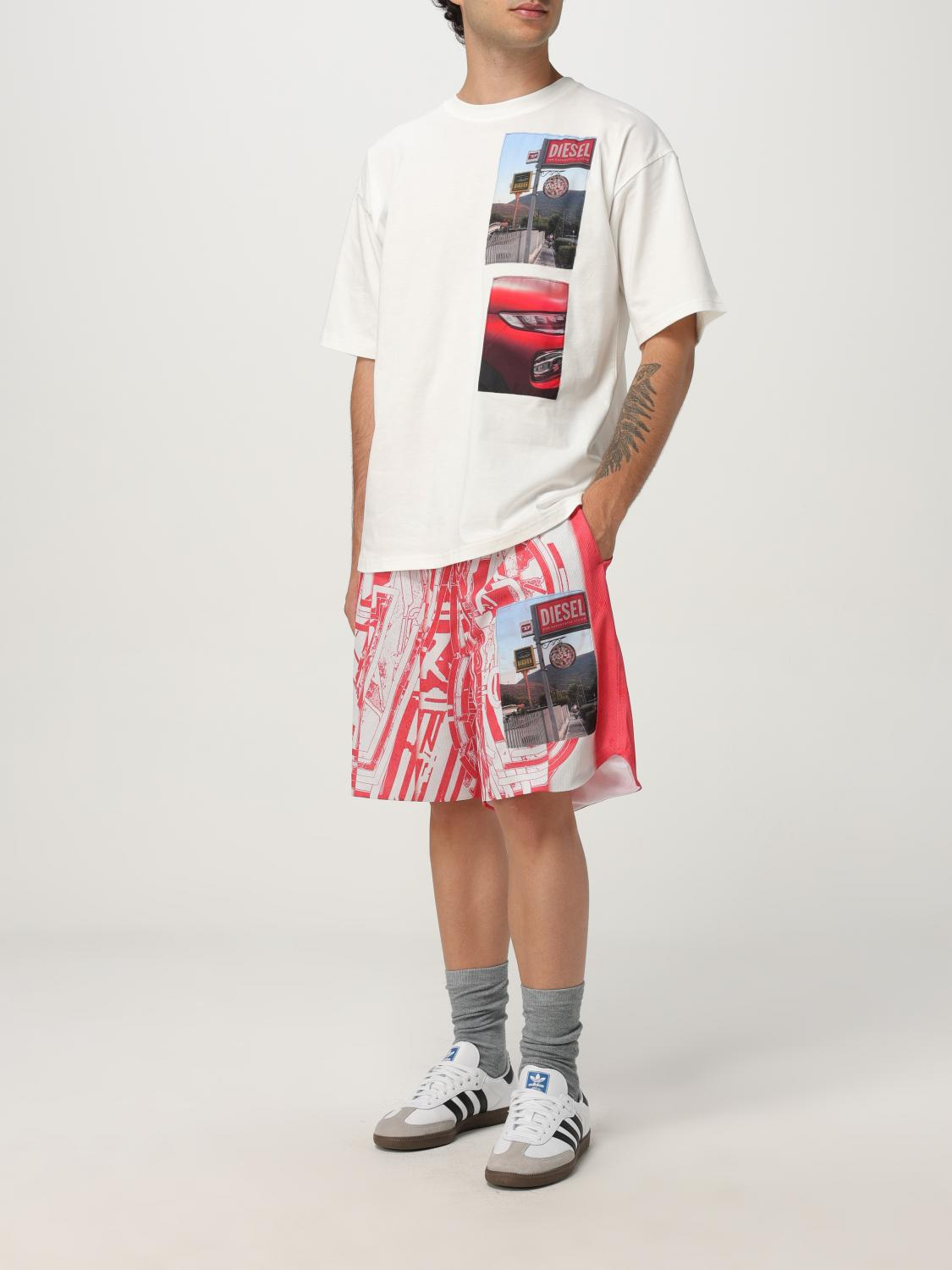 [Diesel] Shorts FW25 A195810LKCC 42AA