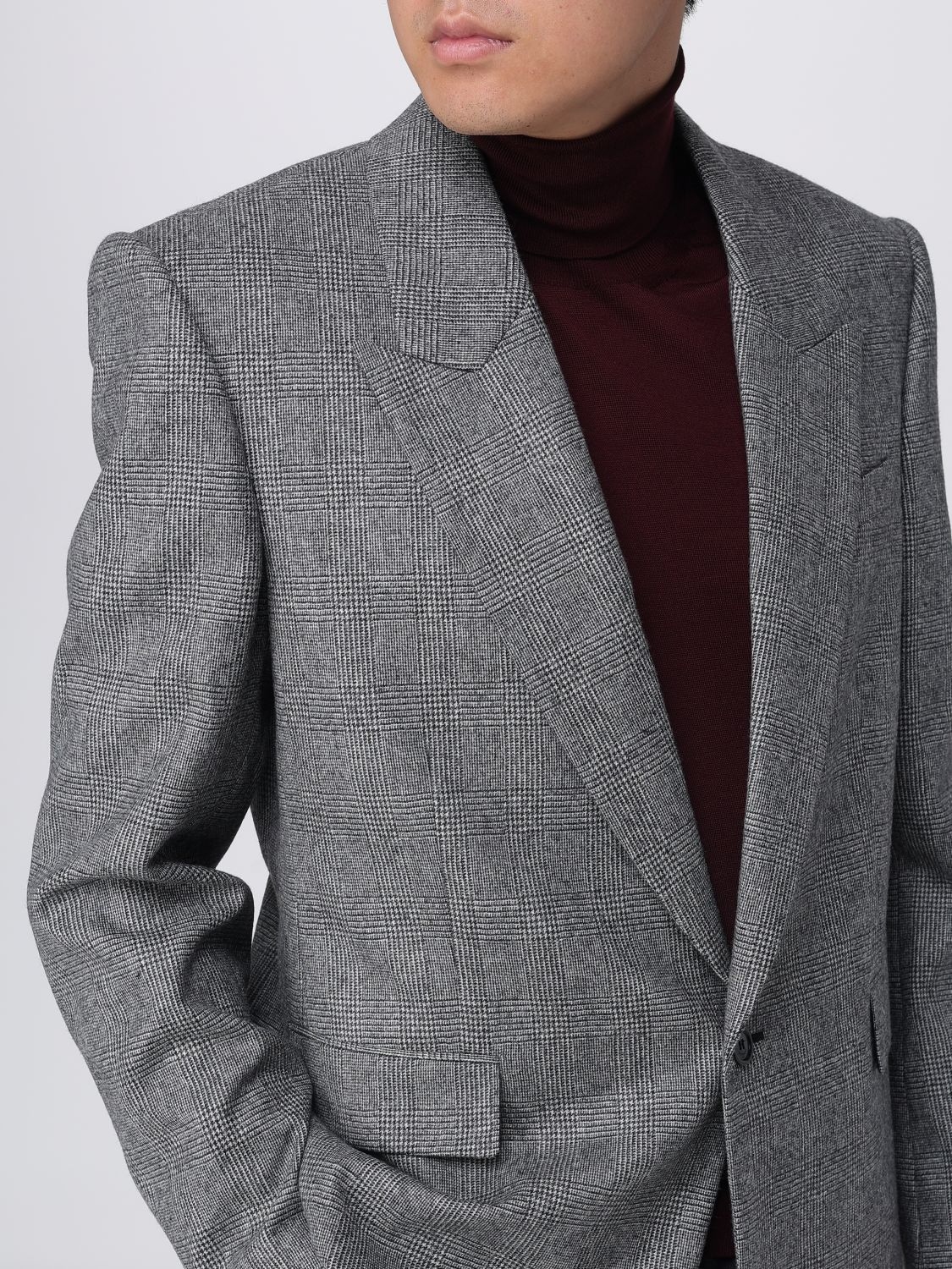 [Saint Laurent] Casual Jacket SS26 837196Y5H54 1095