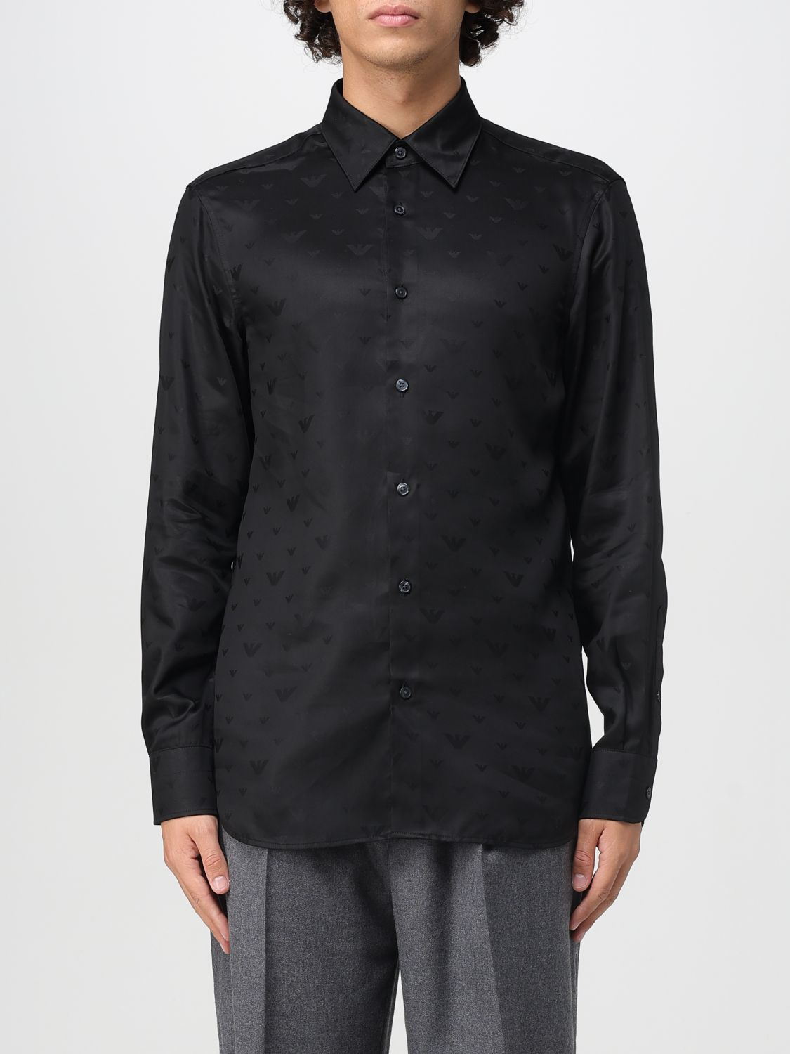 [Emporio Armani] Shirts Long Sleeve FW25 EM001537AF15074 FC218