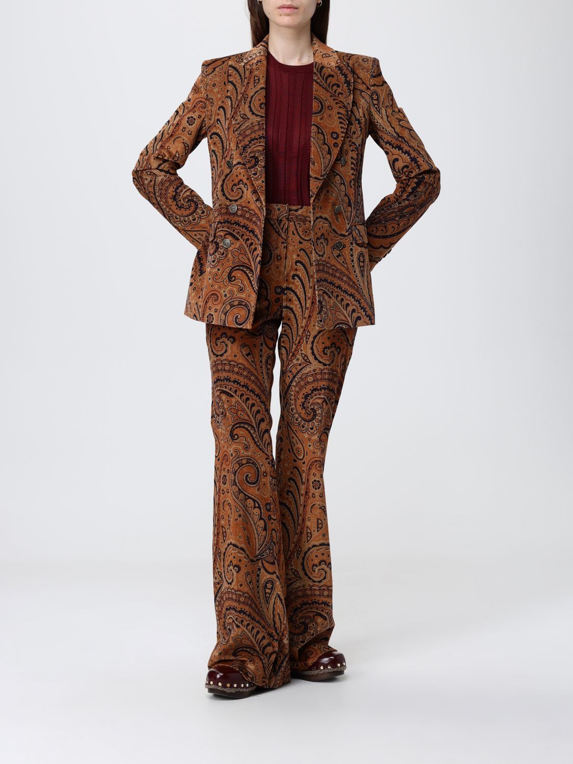 [Etro] Trousers FW25 WREA003399SAEE3 X0822