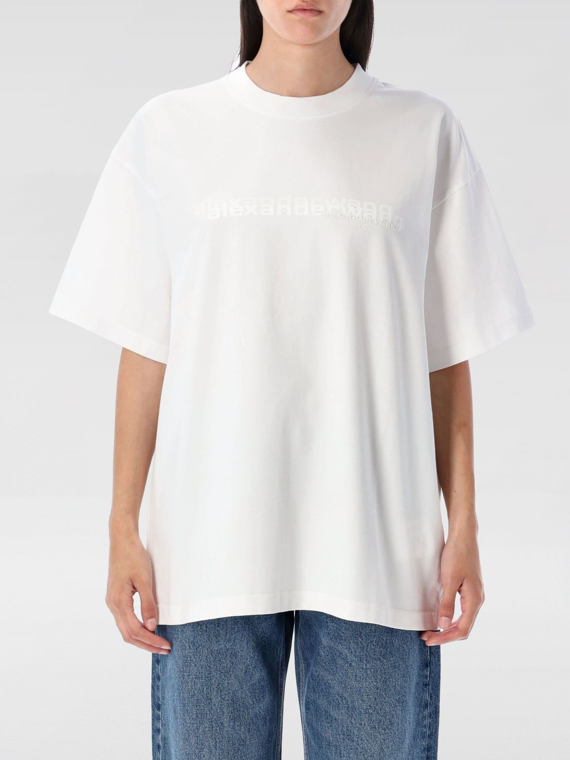 [ALEXANDER WANG] T-shirts Short Sleeve FW25 UCC3251847 120