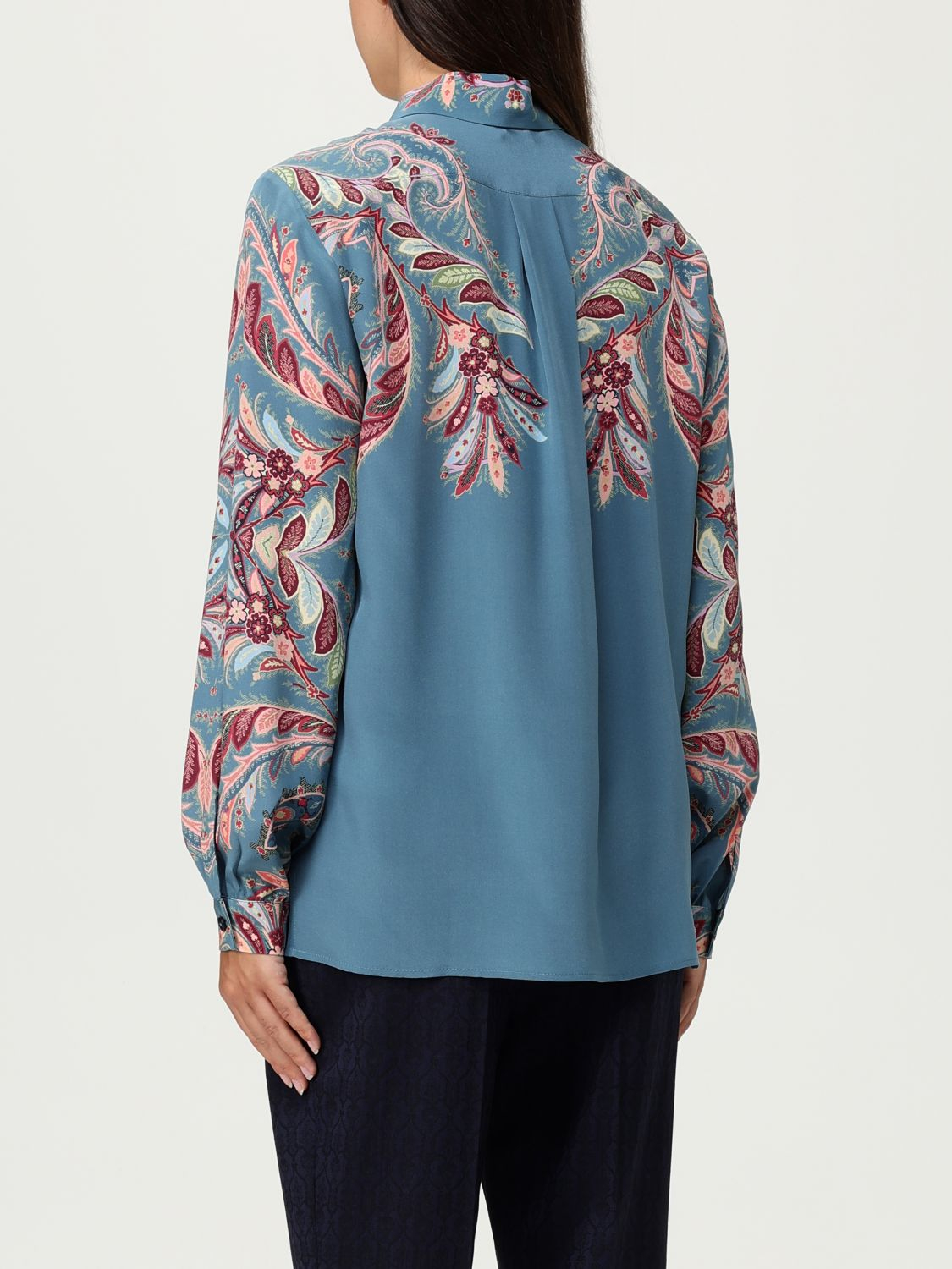 [Etro] Shirts Long Sleeve FW25 WRIA0019AKA37 X0884