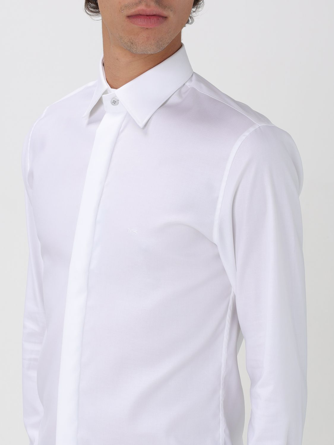 [Michael Kors] Shirts Long Sleeve FW25 MK0DS01013 100