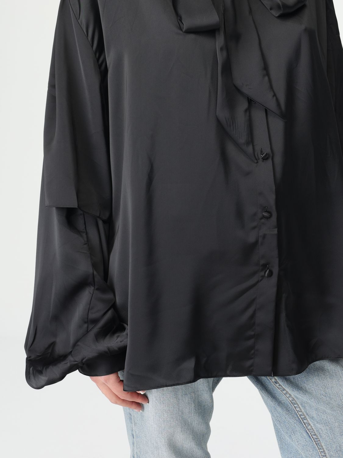 [Balenciaga] Shirts Long Sleeve FW25 814139TKN01 1000