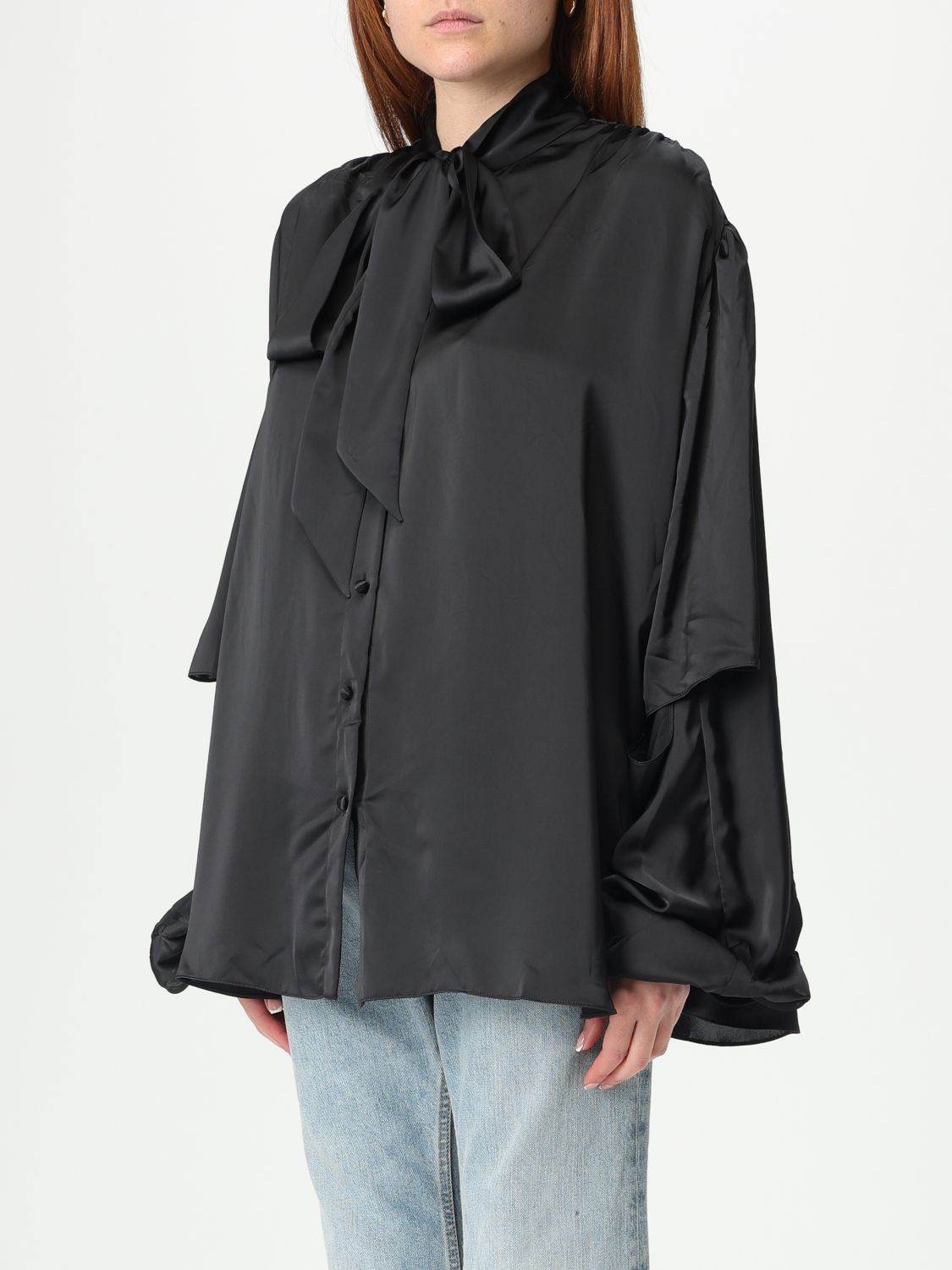 [Balenciaga] Shirts Long Sleeve FW25 814139TKN01 1000