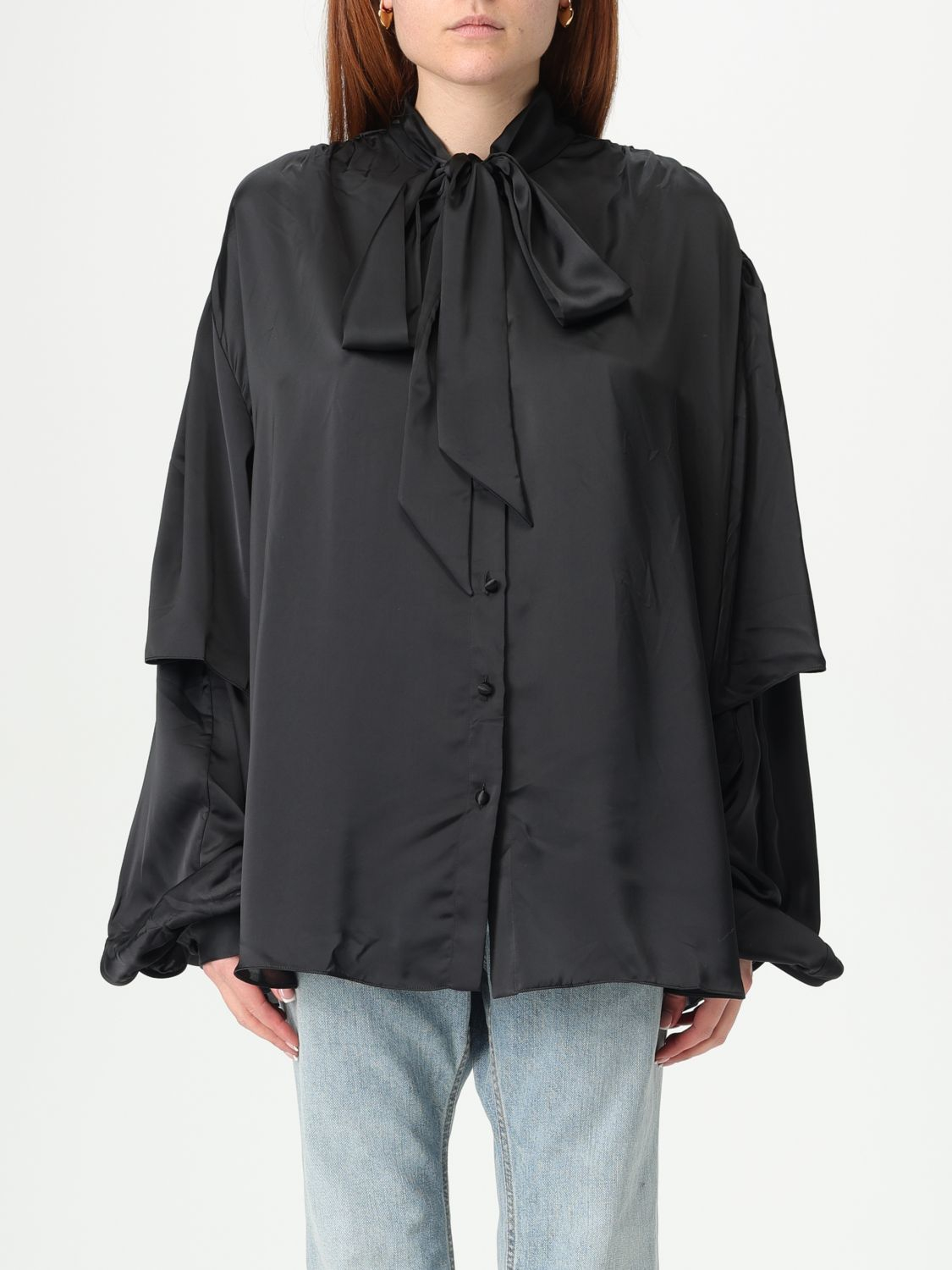 [Balenciaga] Shirts Long Sleeve FW25 814139TKN01 1000