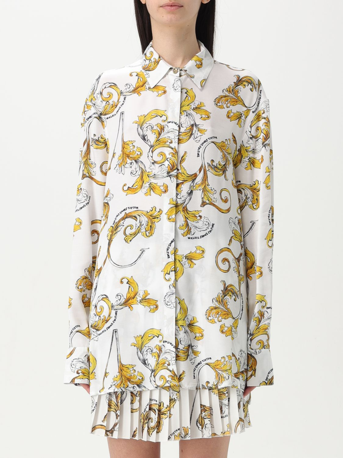 [VERSACE JEANS COUTURE] Shirts Long Sleeve FW25 78HAL222NS639 G03