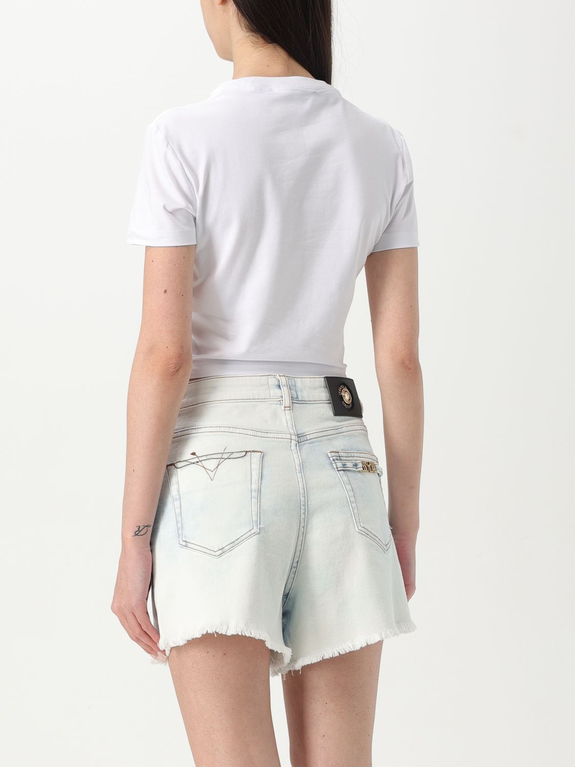 [VERSACE JEANS COUTURE] T-shirts Short Sleeve FW25 78HAHC05CJ02C G03