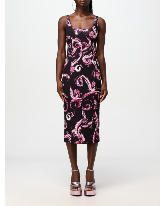 [VERSACE JEANS COUTURE] Sleeveless dress FW25 77HAO919NS515 QY2