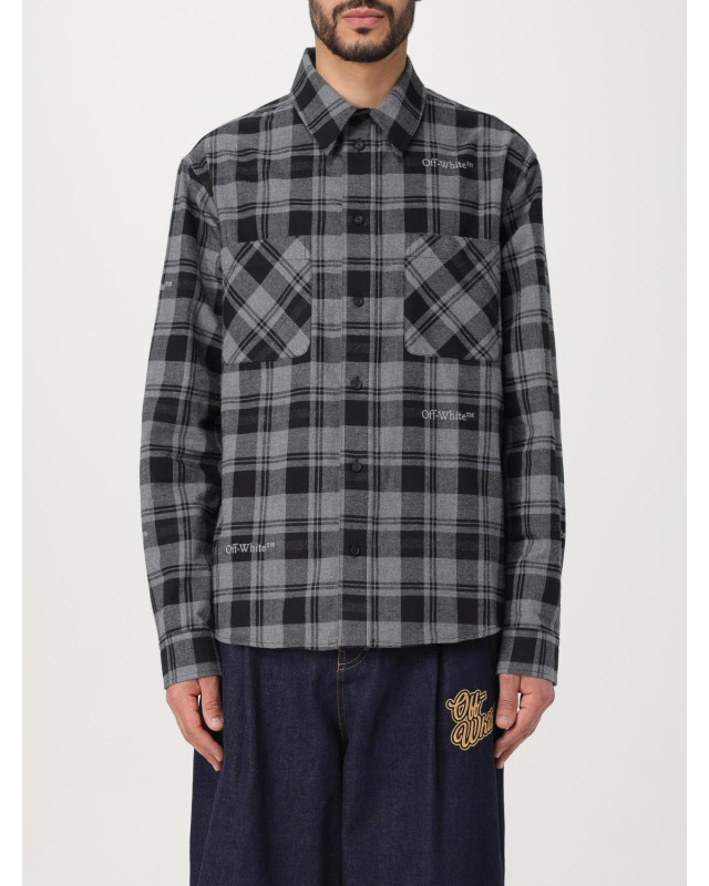 [Off-White] Shirts Long Sleeve FW25 OMGE030C99FAB001 0800