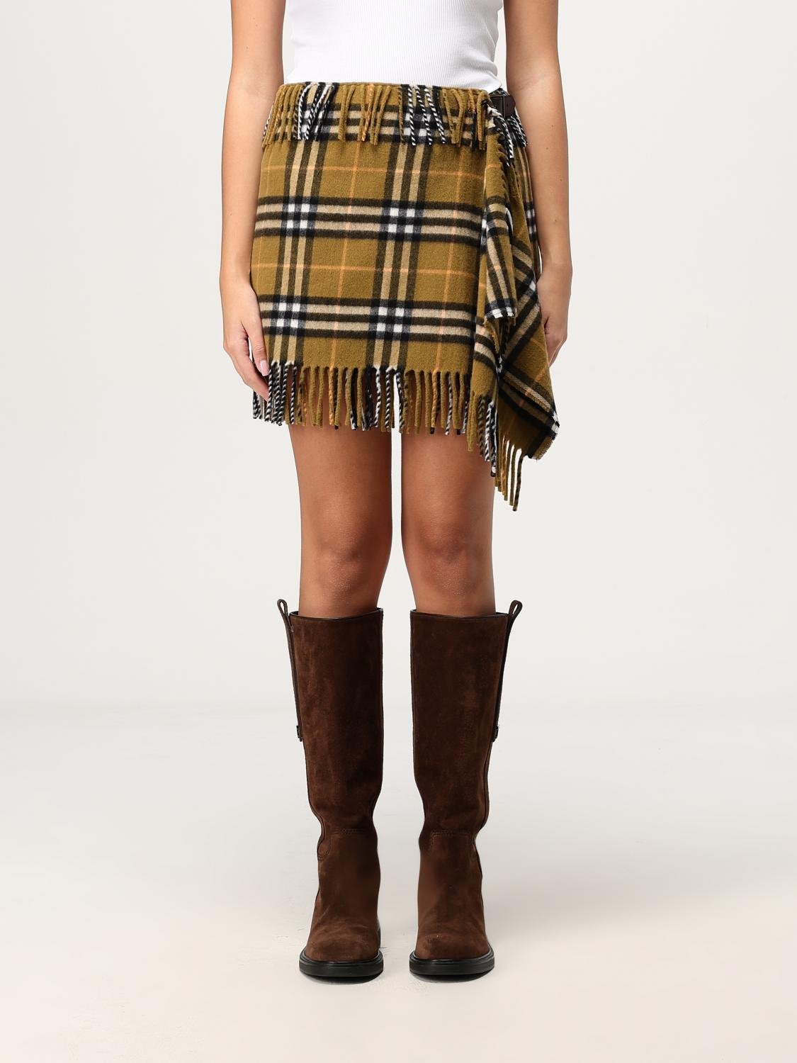 [Burberry] Mini skirt FW25 8099716