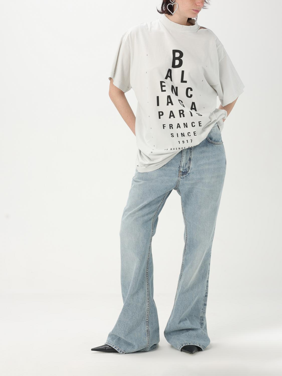 [Balenciaga] T-shirts Short Sleeve FW25 811688TRVU6 9081