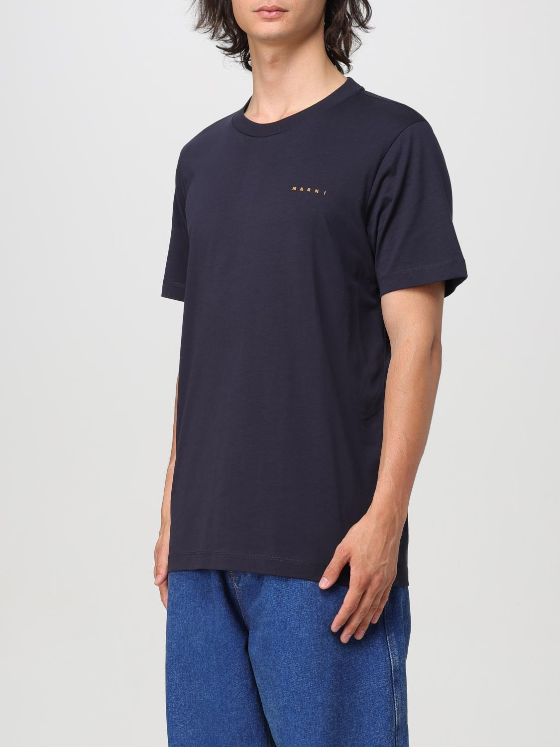 [Marni] T-shirts Short Sleeve FW25 HUMU0198X1UTCZ57 00B99